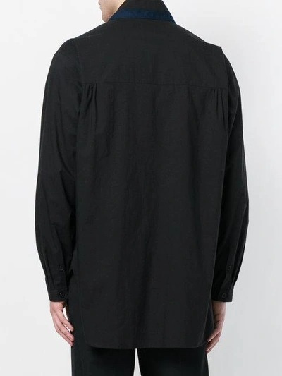 Shop Yohji Yamamoto Plain Shirt