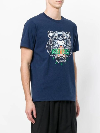 Shop Kenzo 'tiger' T-shirt - Blau In Blue