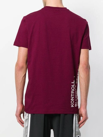 Shop Kappa Kontroll Logo Print T-shirt - Red