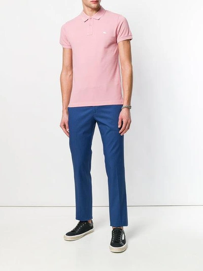 Shop Etro Slim Fit Polo Shirt