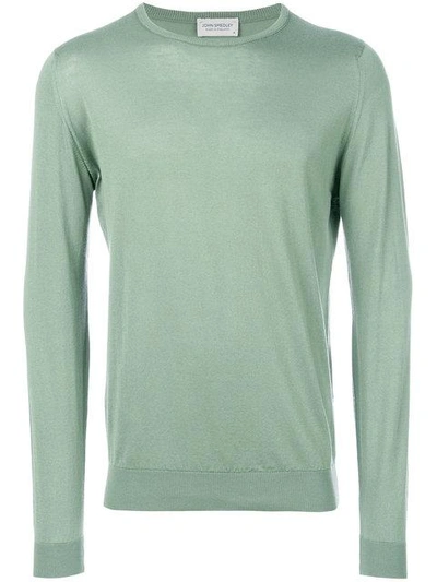 Shop John Smedley Long Sleeved Sweatshirt