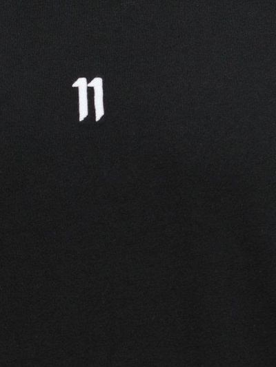 Shop 11 By Boris Bidjan Saberi Eleven Print Sweatshirt - Black