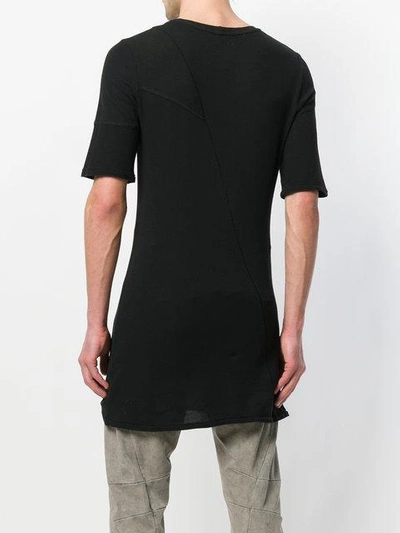 Shop Masnada Plain T-shirt - Black
