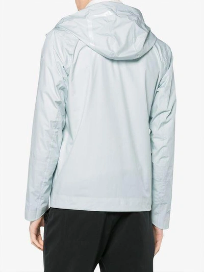 Shop Descente Allterrain White Streamline Active Shell Jacket - Blue