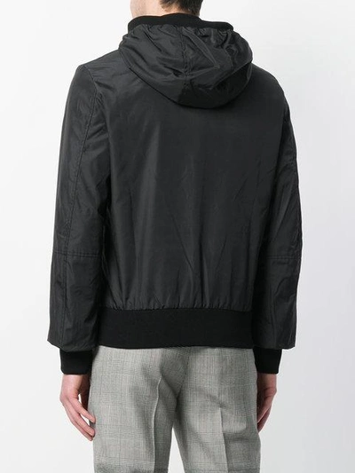 Shop Dolce & Gabbana Lightweight Zipped Jacket In Black