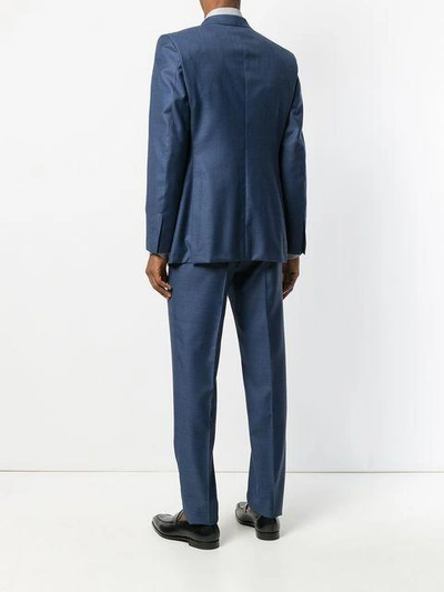 Shop Tom Ford Sharkskin Slim Suit In Blue