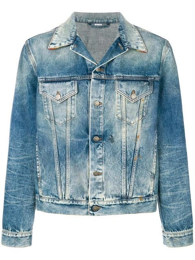 Shop Gucci Forever Jacket - Blue