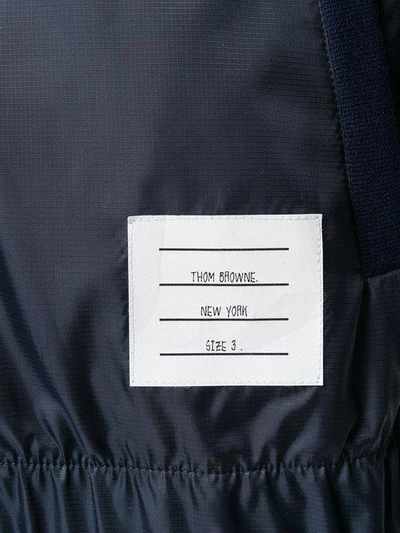 Bomber With Vents And Mesh Center Back Stripe In Ripstop