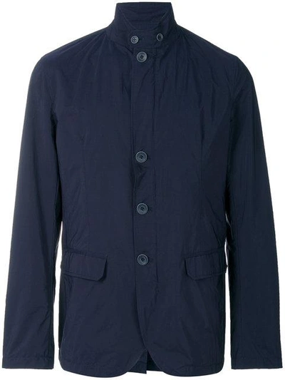 Shop Herno Lightweight Designer Jacket In Blue