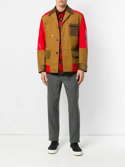 Shop Junya Watanabe Comme Des Garçons X The North Face Oxford Jacket