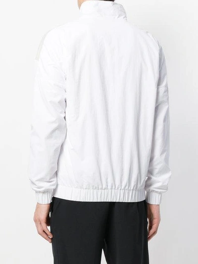 Shop Diadora Colour Block Sports Jacket - White
