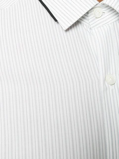 Shop Lanvin Classic Striped Shirt In White