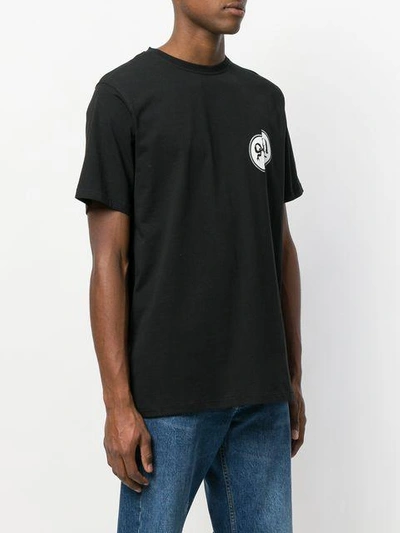 Soulland Victor Printed T-shirt In Black