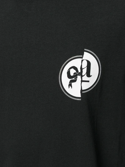 Soulland Victor Printed T-shirt In Black