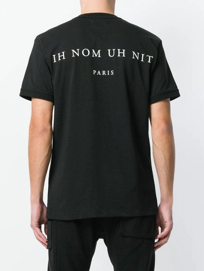 Shop Ih Nom Uh Nit Pablo Print T-shirt - Black