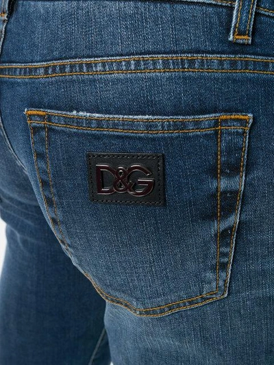Shop Dolce & Gabbana Straight Leg Jeans - Blau In Blue