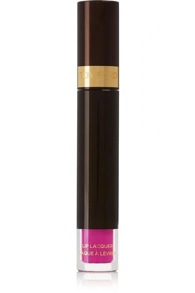 Shop Tom Ford Liquid Matte Lip Lacquer - Violet Fatale In Fuchsia