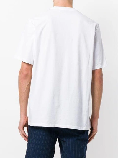 Shop Msgm Logo T-shirt In White