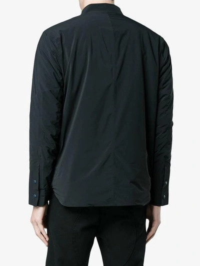 Shop Descente Perforated Insulation Shirt In Blue