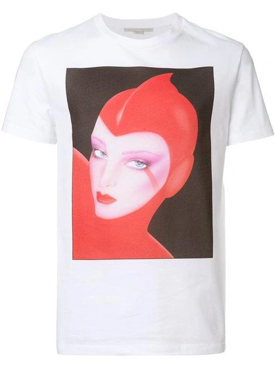 Shop Stella Mccartney T-shirt Mit Print In White