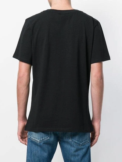 Shop Icosae Printed T-shirt In Black