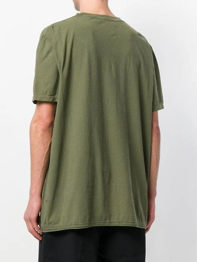 Shop Damir Doma Graphic Patch T-shirt - Green