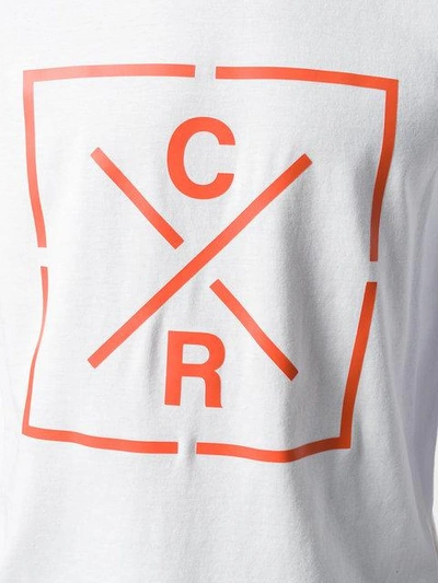 Shop Christopher Raeburn Raeburn Stencil Print T-shirt - White