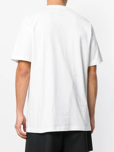 Shop Oamc Portrait Print T-shirt - White