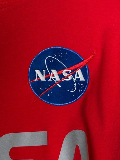 Shop Alpha Industries Nasa T In Red