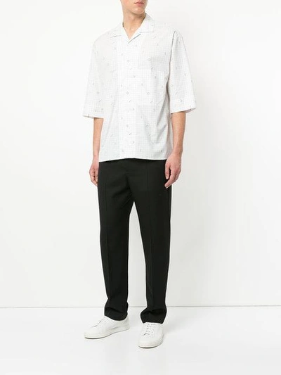 Shop Lemaire Checked Shirt