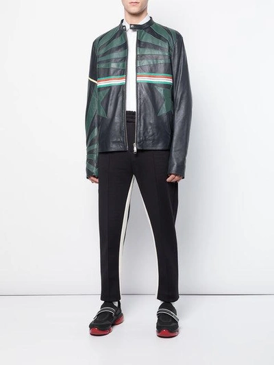 Shop Iceberg Star Design Jacket - Black