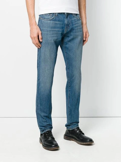 Shop J Brand Straight Leg Jeans In Blue