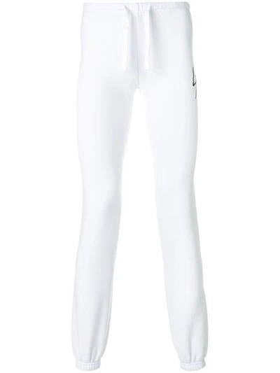 Shop Local Authority Slim Fit Track Pants In White