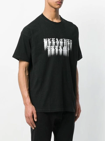 Shop Stampd Slogan Short-sleeve T-shirt - Black