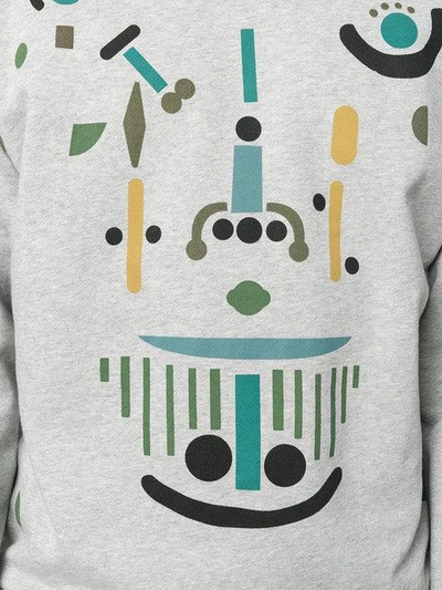 Shop Jijibaba Mechanic Print Sweatshirt