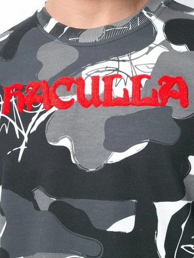 Haculla Eyez On Death T-shirt In Black