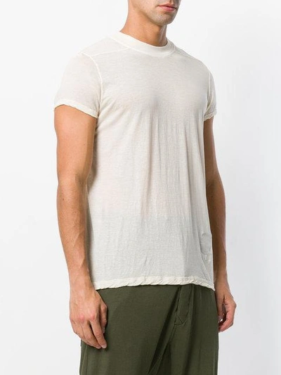 Shop Rick Owens Drkshdw Fine Knit T-shirt - Nude & Neutrals