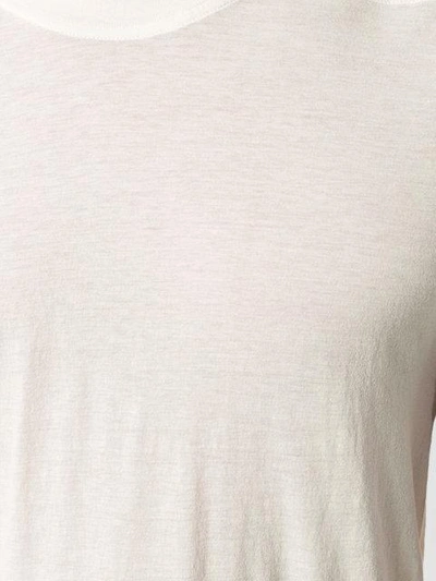 Shop Rick Owens Drkshdw Fine Knit T-shirt - Nude & Neutrals