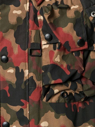 Shop Sempach Camouflage Jacket - Multicolour