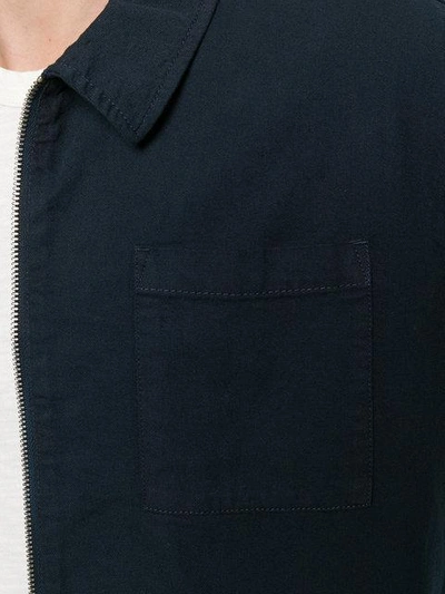 Shop Ymc You Must Create Ymc Blouson Jacket - Blue