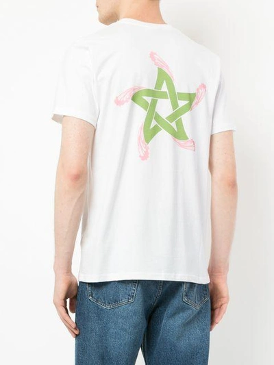 Pentagram print T-shirt