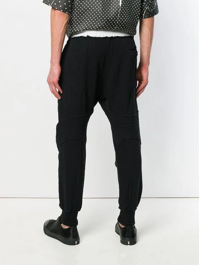 Shop Haider Ackermann Drop-crotch Trousers In Black
