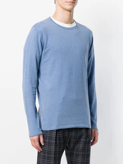 Shop Altea Round Neck Jumper - Blue