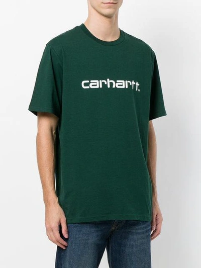 Shop Carhartt Logo Print T-shirt