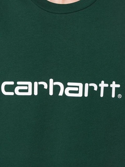 Shop Carhartt Logo Print T-shirt