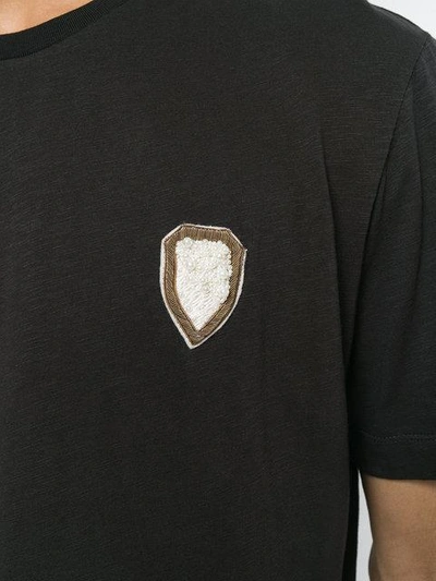 Shop Ih Nom Uh Nit Logo Crest T-shirt In Black