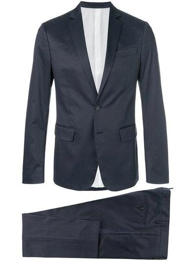 Shop Dsquared2 Slim Fit Suit In Blue