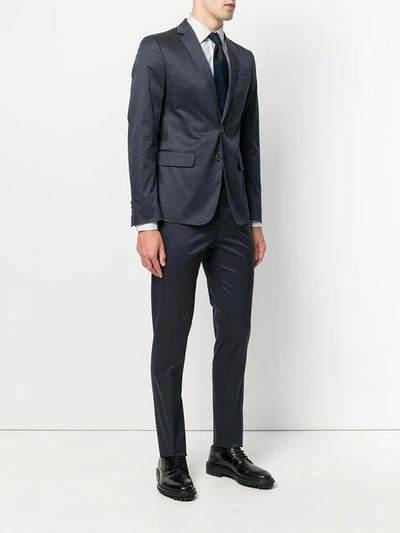 Shop Dsquared2 Slim Fit Suit In Blue