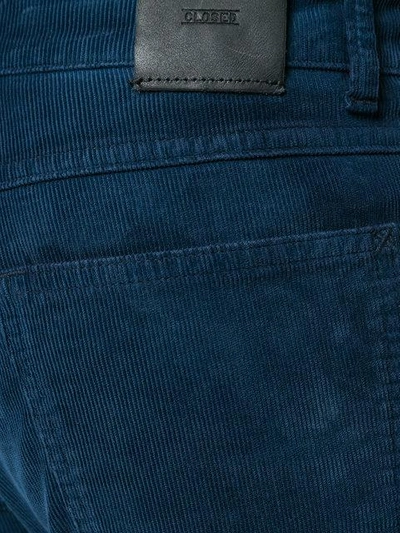 Shop Closed Corduroy Skinny Trousers In Blue