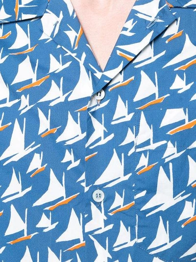 Shop Marni Yacht Print Shirt